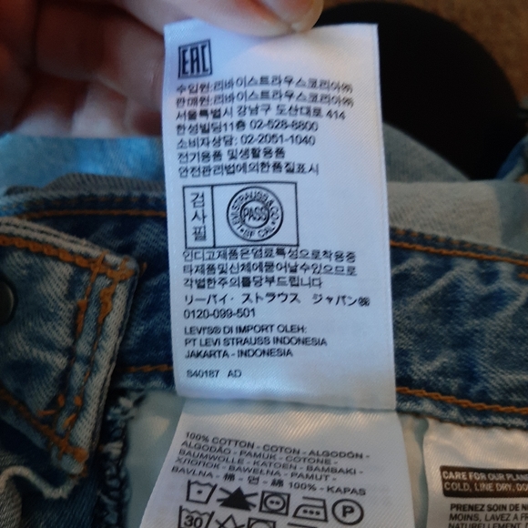 Levi's Cotton Women Overall Size Small Light Blue - Picture 12 of 16